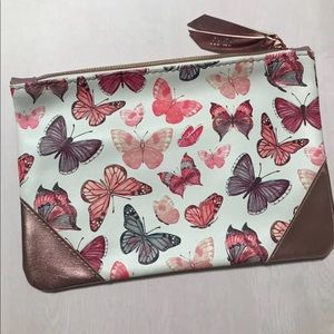 Ipsy butterfly makeup bag